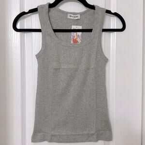 New York City gray tank top size M